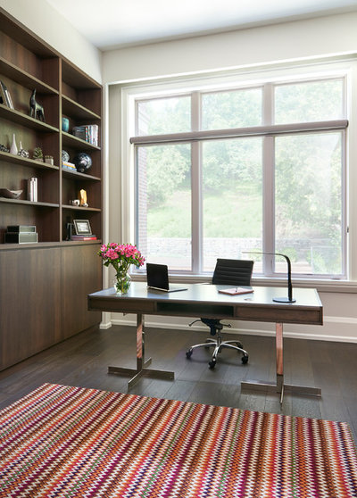 Modern Home Office by Jodie Rosen Design