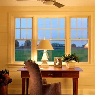 Cape Cod Shingel Style Office Study