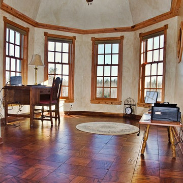Castle House Repurposed Home Office