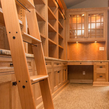 Cherry Library Bookcases