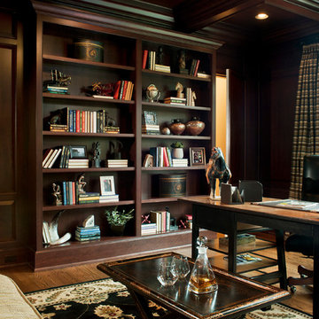 Cherry Wood Bookcase and Secret door panels