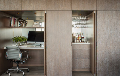 10 Brilliant Micro Home Offices That Fit Inside Cupboards