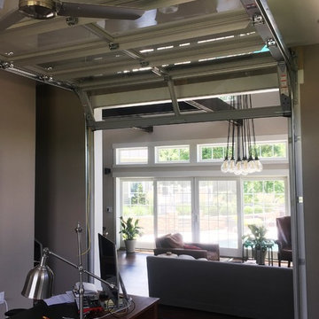 Clopay Avante Full Vision Glass Doors