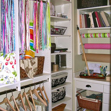 Closet craft room
