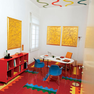 Colorful office design