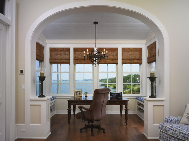 Traditional Home Office by Cooper Johnson Smith Architects and Town Planners