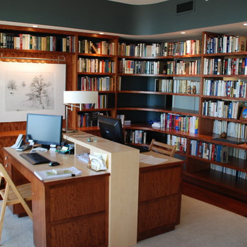 Contemporary Home Office in Evanston
