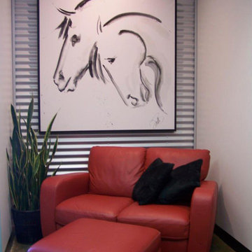 Contemporary Horse Paintings on the Walls
