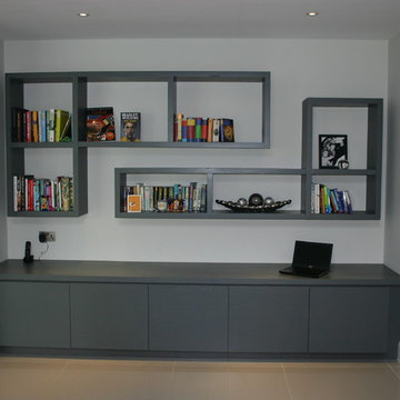 Contemporary office cabinetry