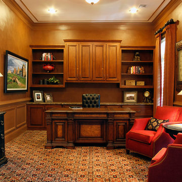 Conyers Traditional Home- Gentleman's Office