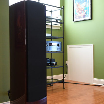 Cool Musicians Office, Game room TV and whole house sound system