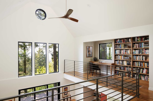 Contemporary Home Office by Jenni Leasia Interior Design