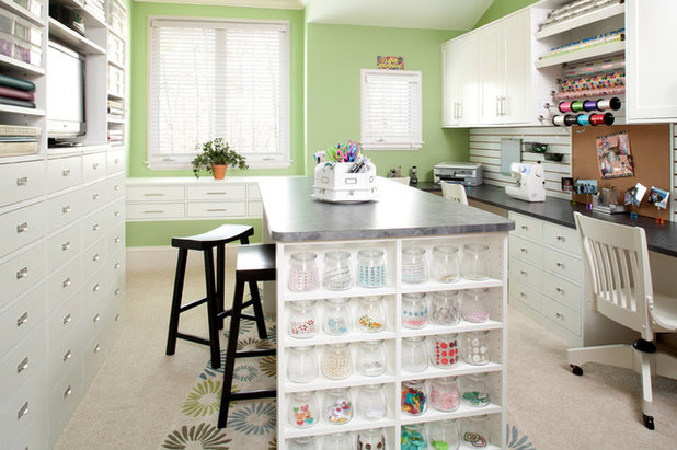 Traditional Home Office by Closet & Storage Concepts of North America