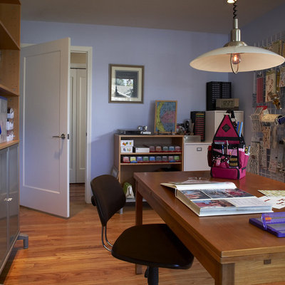 Trendy craft room photo in San Francisco