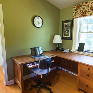 Craftsman home office desk