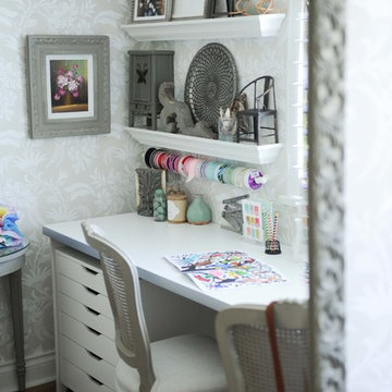 Creative Home Office and Craft Room