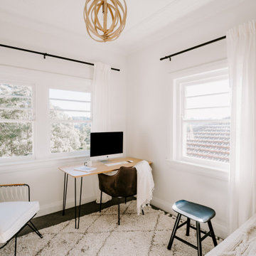 Beach Style Home Office