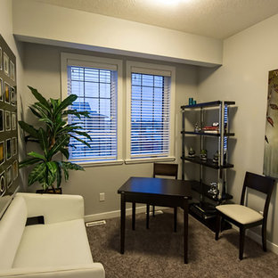 Example of a home office design in Other