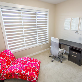 Example of a home office design in Other
