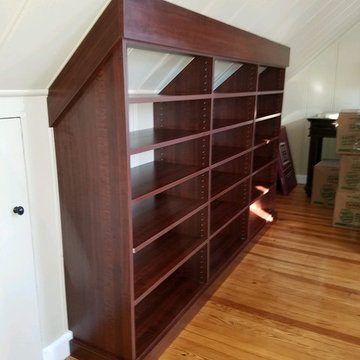 Custom Book Shelves for 80 year old home