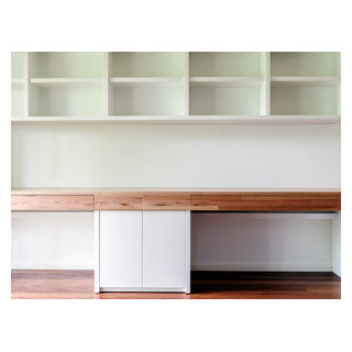 Custom Built Study - Modern - Home Office - Sydney - by Spaans Bespoke ...