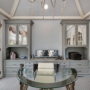 Custom Cabinetry Built-Ins and Work Space