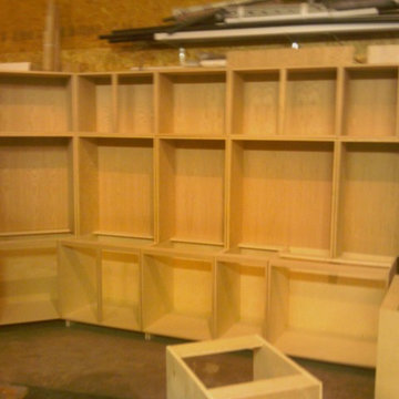Custom Den Cabinets