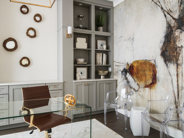 Transitional Home Office - Freestanding