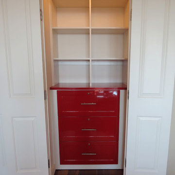 Custom Home Office Closet