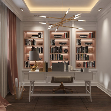 Custom Luxury Home Office Design
