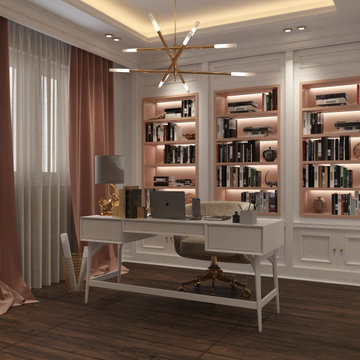 Custom Luxury Home Office Design