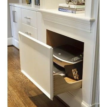 Custom storage Ideas | Interior Cabinet Accessories from Greenfield Cabinetry
