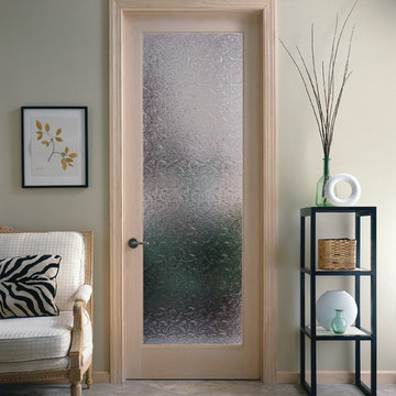 Decorative Glass Interior Doors