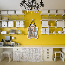 Contemporary Home Office by Michelle Hinckley