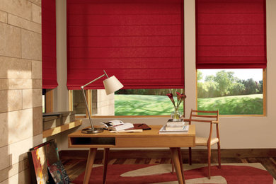 Design Studio Roman Shades with Powerview