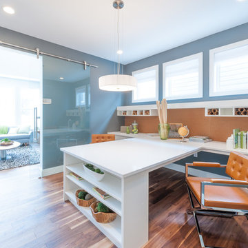 Desk areas