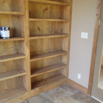Distressed Shelving system in Texas
