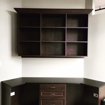 Double-Duty: Custom Storage Corner Desk