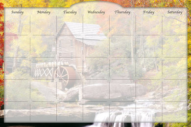 Dry-Erase Stickie Calendar