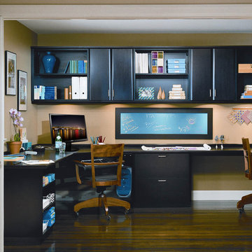 Dual Desk Home Office Space