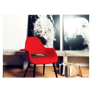 Eames Saarinen Organic Chair Modern Home Office Los Angeles by Vertigo Home LLC Houzz IE