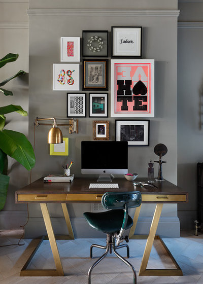 Eclectic Home Office by User