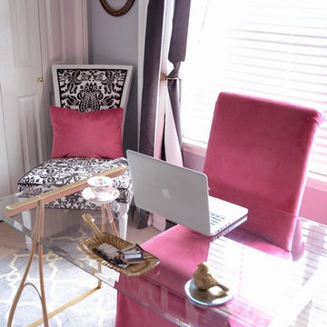 Eclectic Home Office