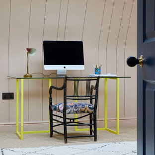 Eclectic Home Office & Library