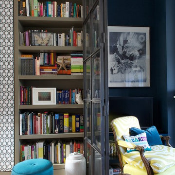 Eclectic Home Office & Library