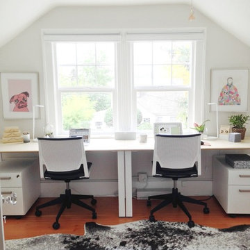 Eclectic Home Office