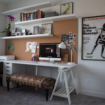 eclectic home office