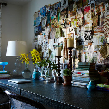 Eclectic Home Office
