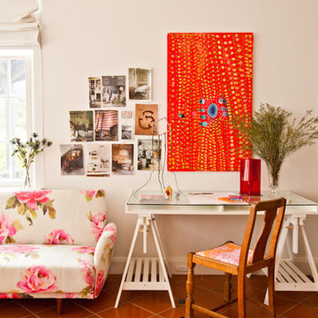 Eclectic Home Office