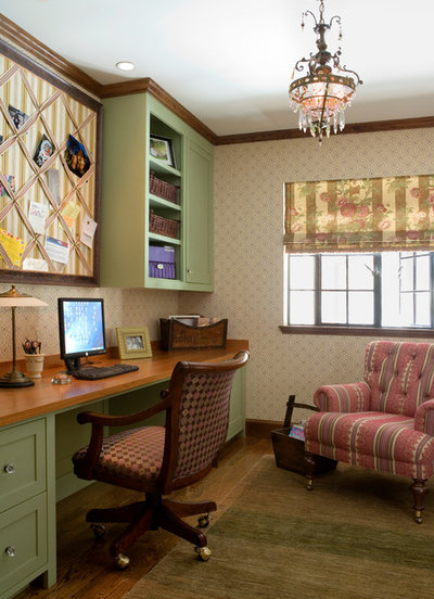 Traditional Home Office by Gerry Dunleavy Construction
